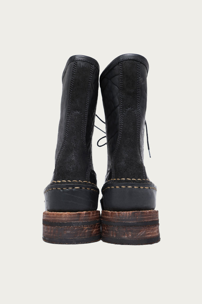 Visvim - Grizzly Camper Hi-Folk - Black - Canoe Club