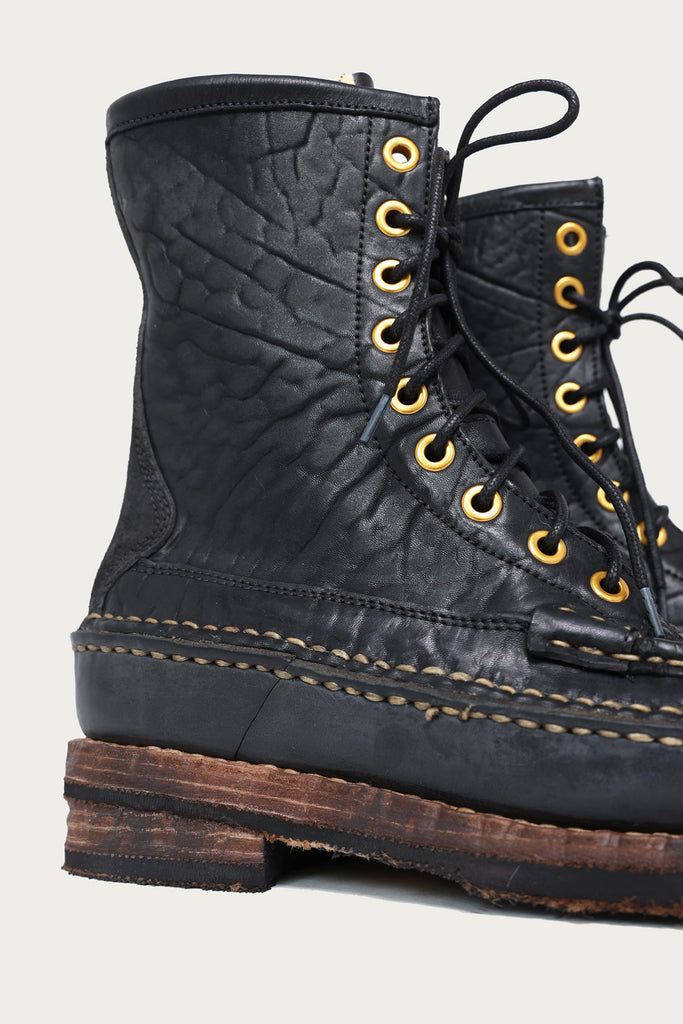 Visvim - Grizzly Camper Hi-Folk - Black - Canoe Club