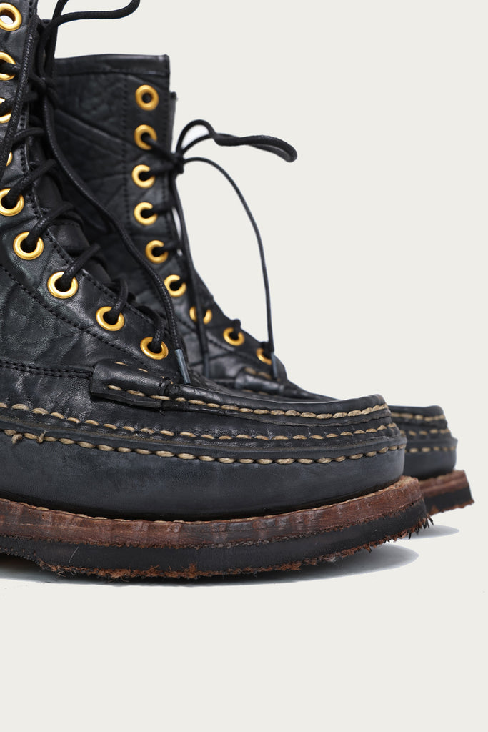 Visvim - Grizzly Camper Hi-Folk - Black - Canoe Club