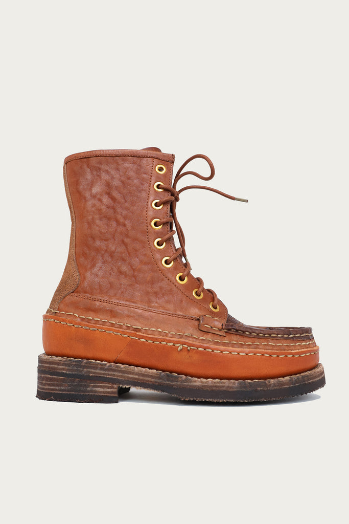 Visvim - Grizzly Camper Hi-Folk - Brown - Canoe Club