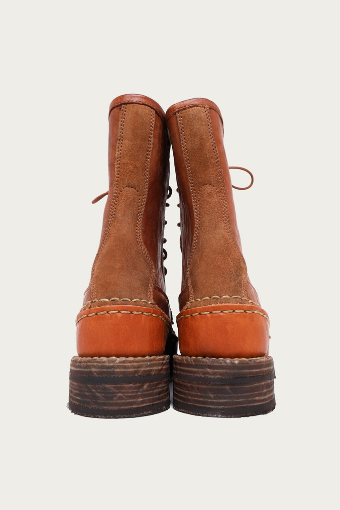 Visvim - Grizzly Camper Hi-Folk - Brown - Canoe Club