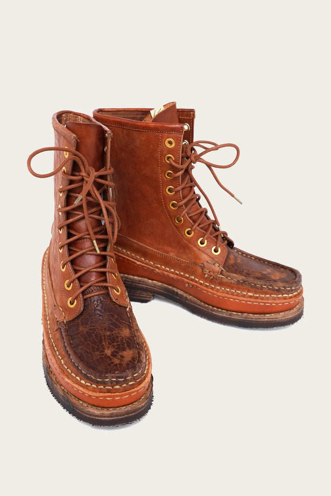 Visvim - Grizzly Camper Hi-Folk - Brown - Canoe Club