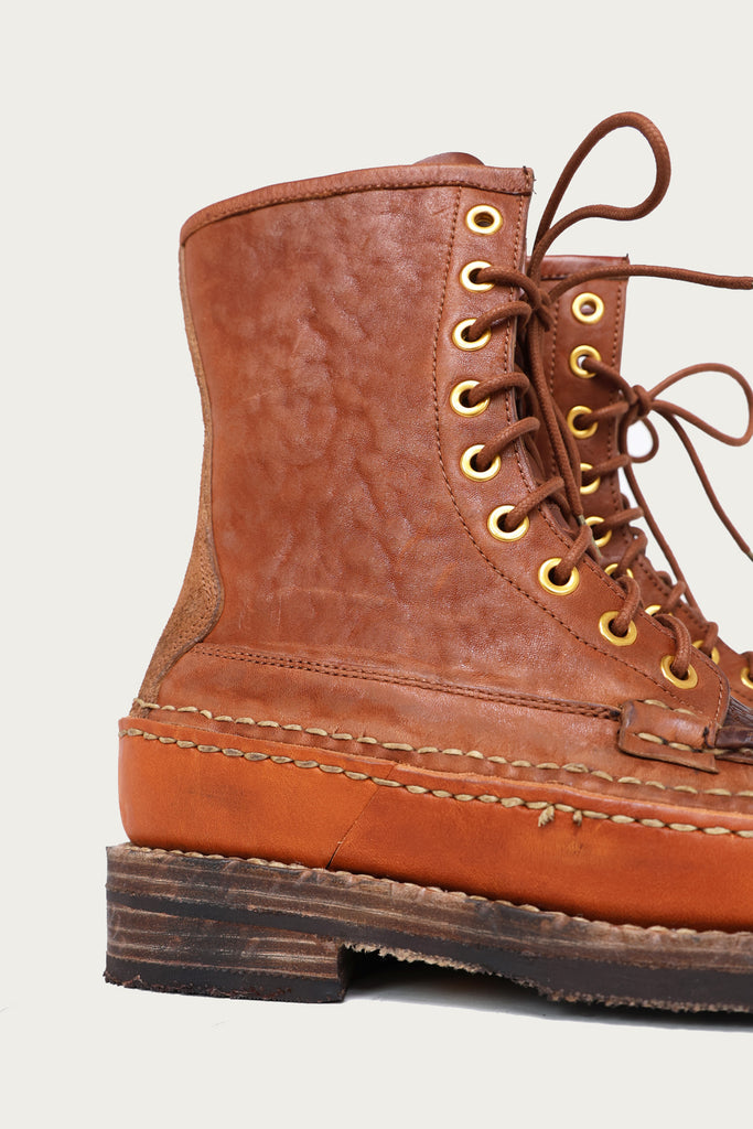 Visvim - Grizzly Camper Hi-Folk - Brown - Canoe Club