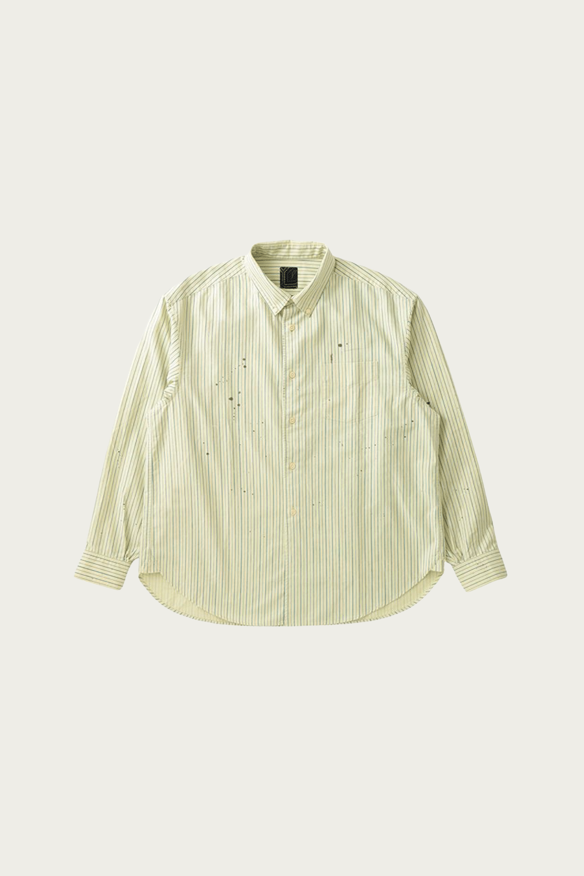 Visvim - (I.C.T.) Beiler Ox Shirt L/S - Yellow Stripe - Canoe Club