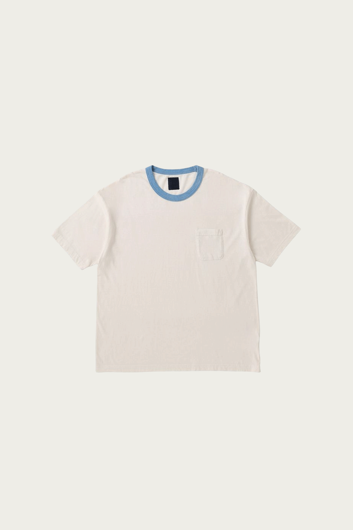 Visvim - (I.C.T.) Jumbo Tee S/S 2-Tone (N.D.) - Lt. Indigo - Canoe Club