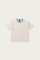 Visvim - (I.C.T.) Jumbo Tee S/S 2-Tone (N.D.) - Lt. Indigo - Canoe Club
