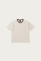 Visvim - (I.C.T.) Jumbo Tee S/S 2-Tone (N.D.) - Lt. Mud - Canoe Club