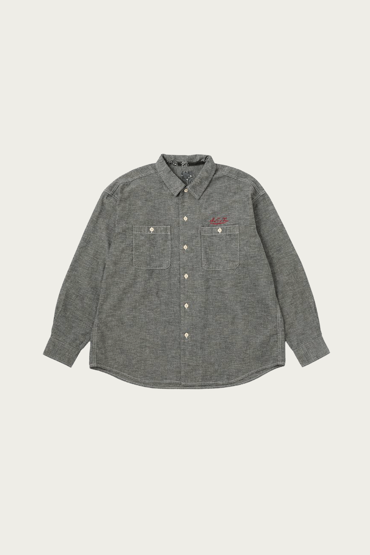 Visvim - (I.C.T.) Lumber Chambray L/S - Black - Canoe Club