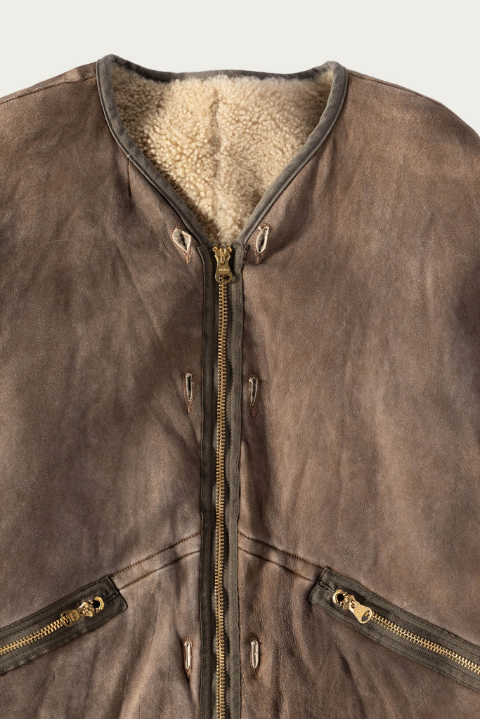 Visvim - Iris JKT (Sheepskin) - Brown - Canoe Club