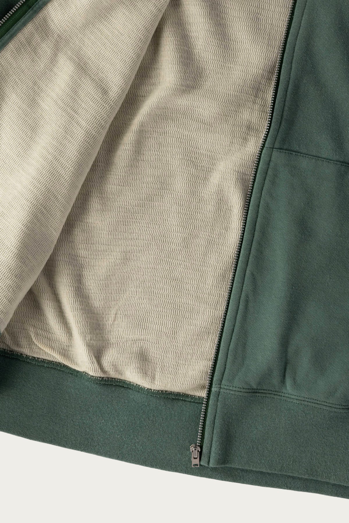 Visvim Jumbo Dual Hoodie F.Z. DMGD | Green | Canoe Club