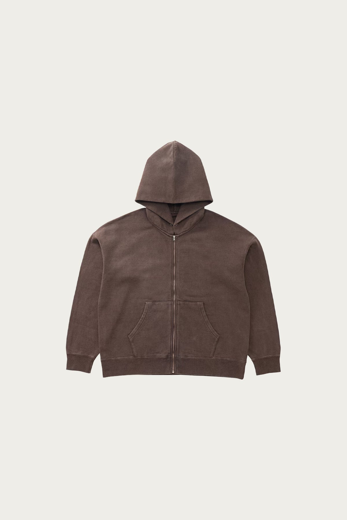Visvim - Jumbo SB Hoodie F.Z. (N.D.) - Mud - Canoe Club