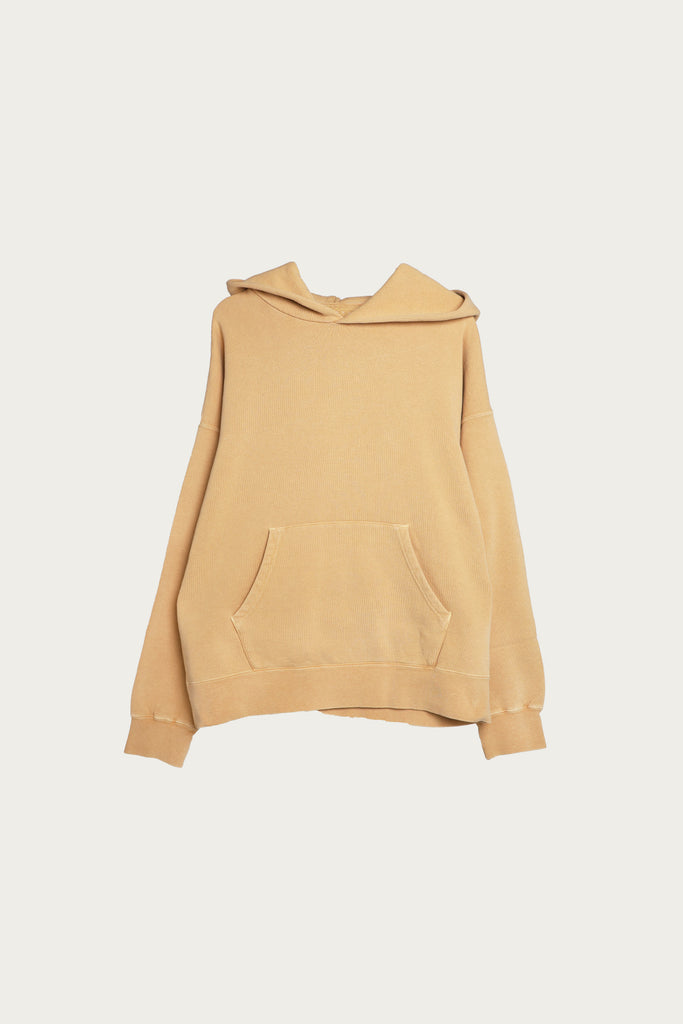 Visvim - Jumbo SB Hoodie P.O. DMGD (U.D.) - Mustard - Canoe Club