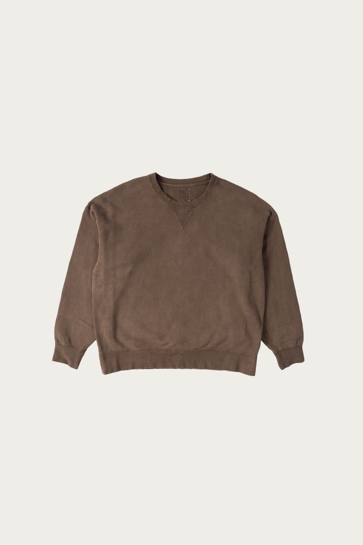 Visvim - Jumbo SB Sweat L/S (N.D.) - Mud - Canoe Club