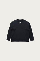Visvim - Jumbo SB Sweat L/S DMGD - Black - Canoe Club