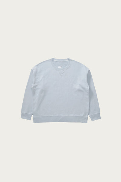 Visvim Jumbo SB Sweat L/S DMGD | Lt. Blue | Canoe Club