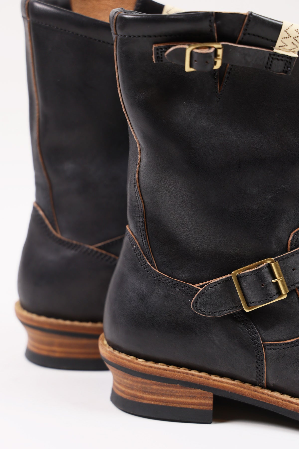 Visvim - Landers Boots-Folk - Black - Canoe Club