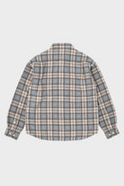 Visvim - Pioneer Khadi Check L/S - Blue - Canoe Club
