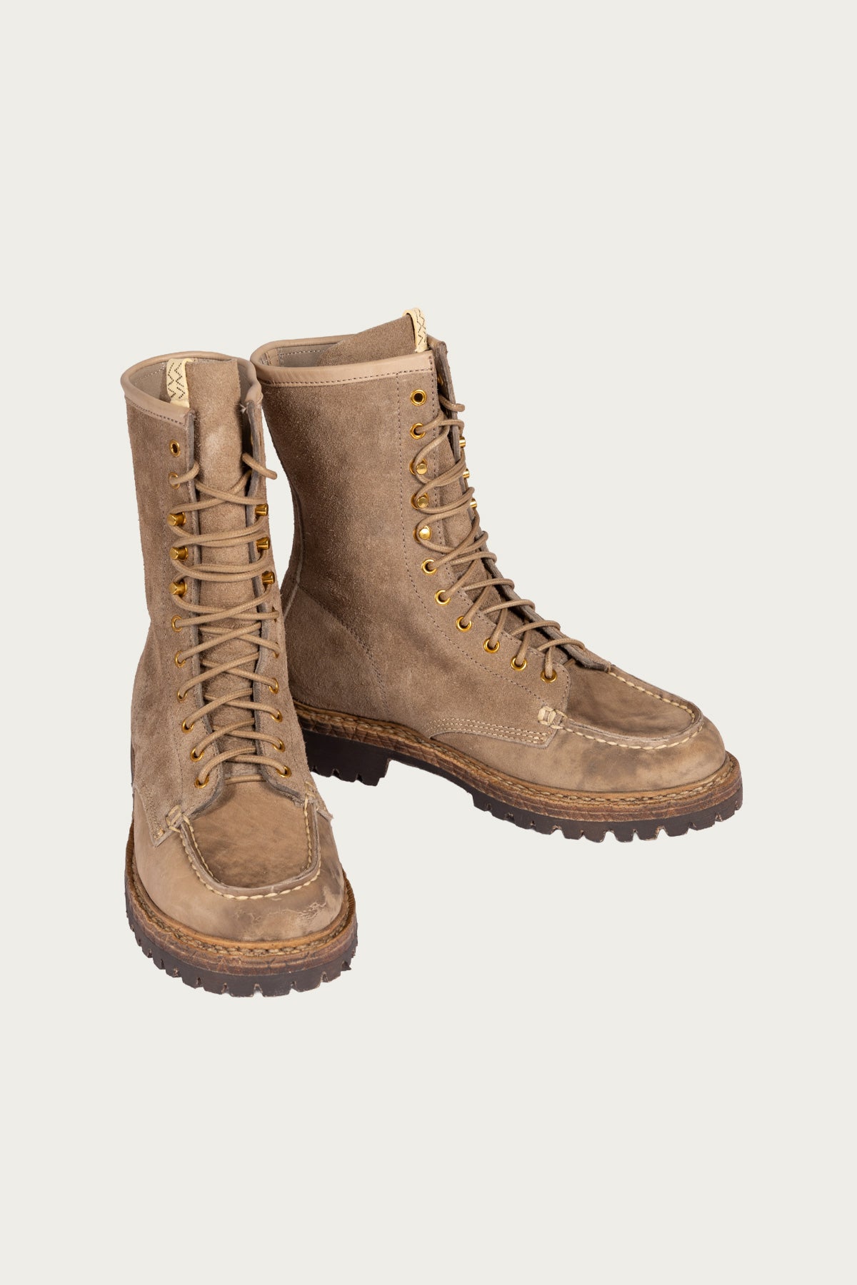Visvim - Scout Moc Boots-Folk - Sand - Canoe Club