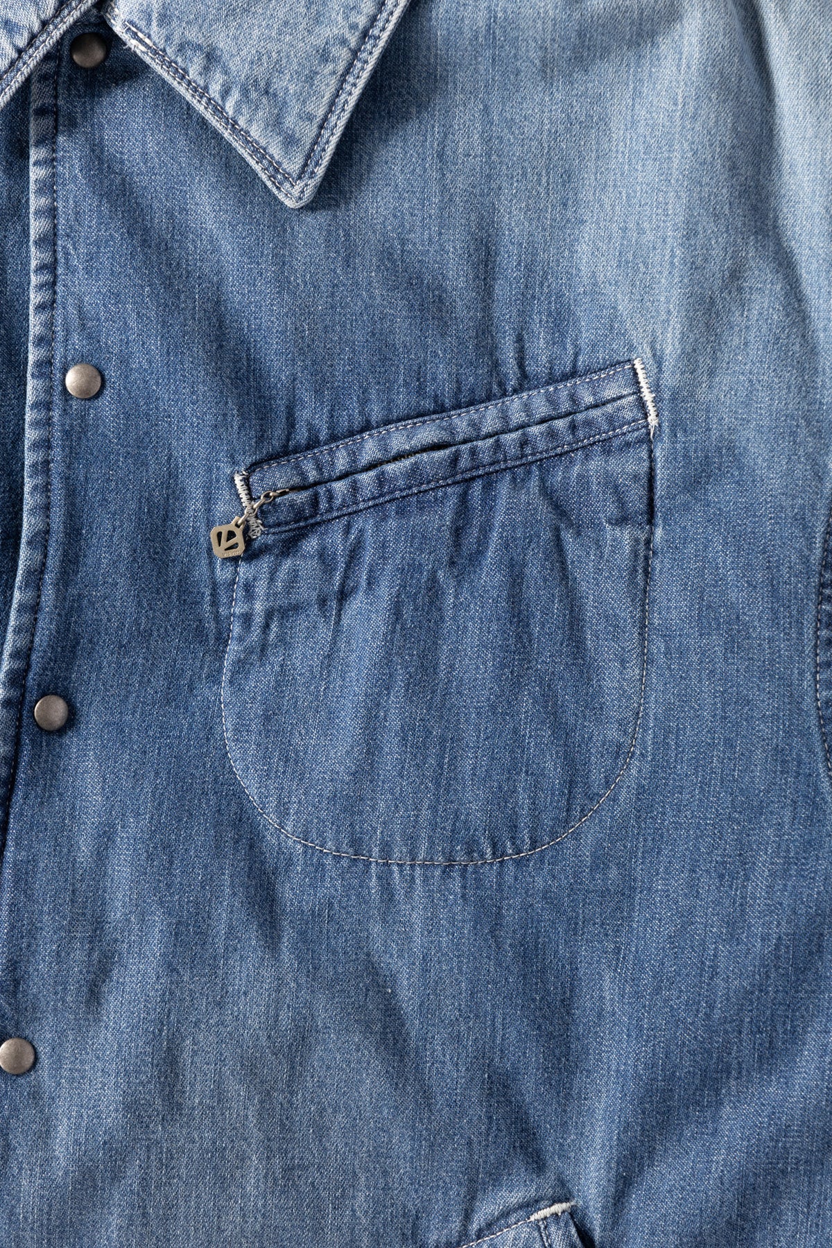 Visvim SS Coach Down Coverall DMGD | Lt. Indigo | Canoe Club