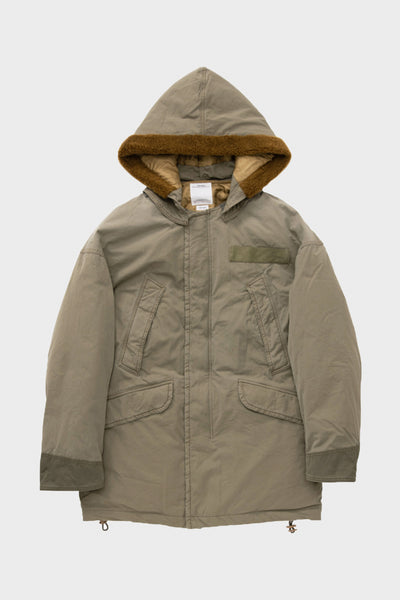 Visvim Synae Down Coat | Khaki | Canoe Club