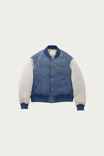 Visvim Varsity Era Down JKT | Lt. Indigo | Canoe Club