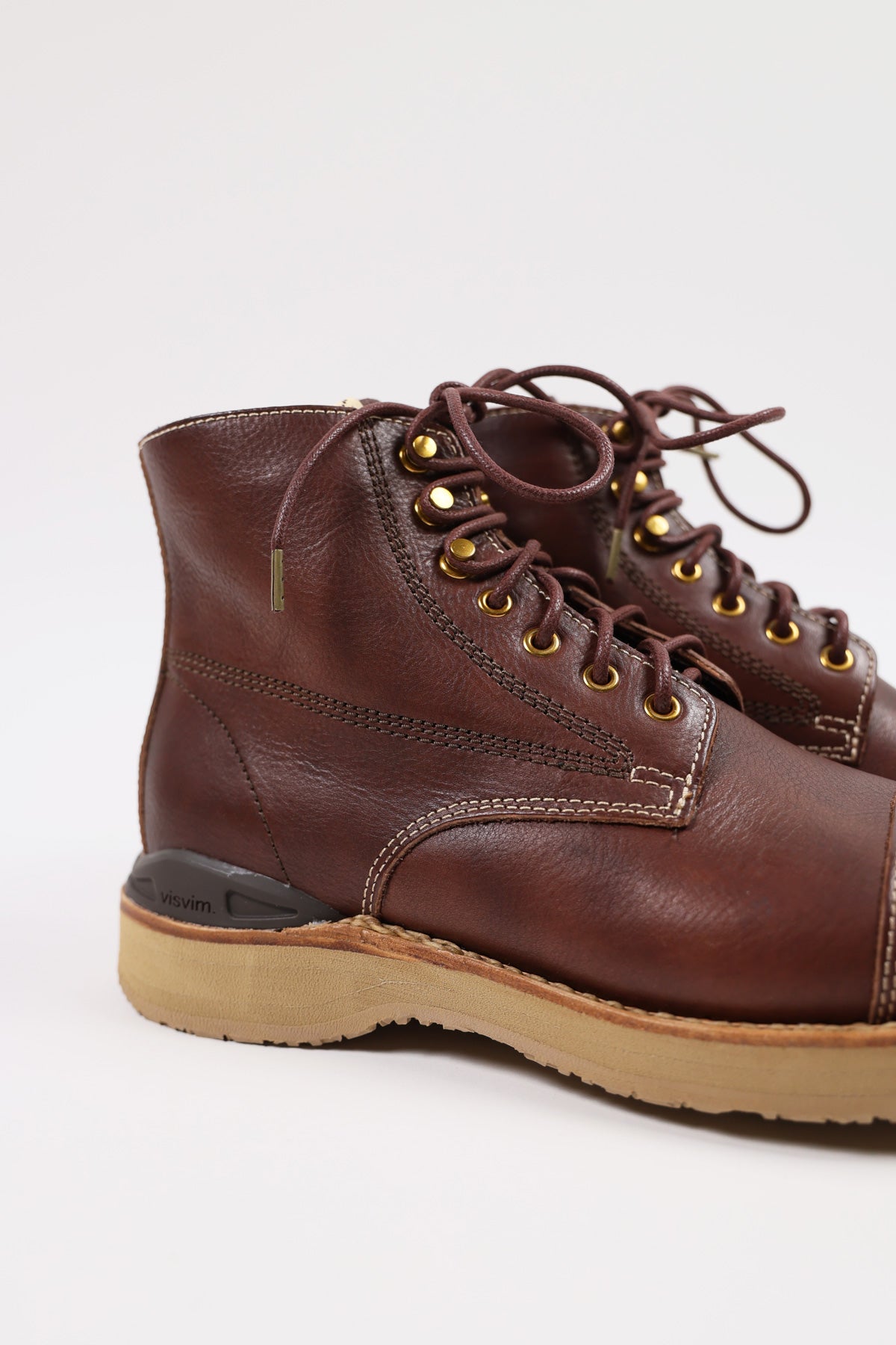 Visvim - Virgil Cap-Folk - Dark Brown - Canoe Club