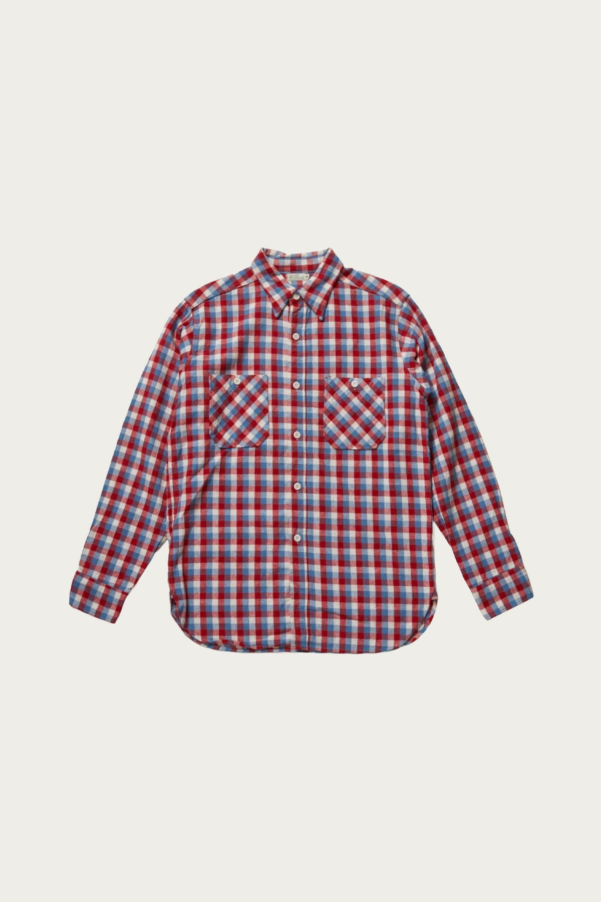 Warehouse & Co. - 3055 Long Sleeve Check Work Shirt - Red - Canoe Club