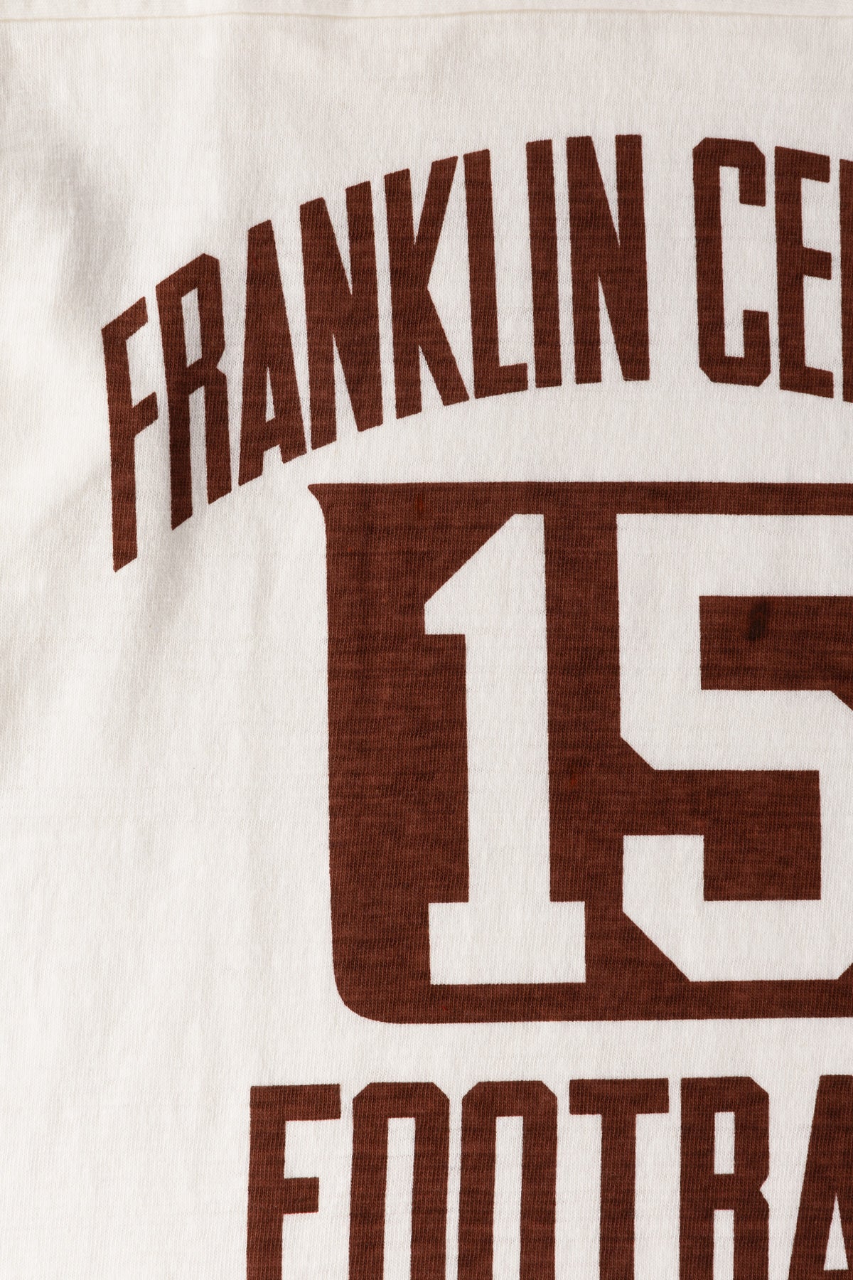 Warehouse & Co. - 3/4 Sleeve Football Tee Franklin Central - Off White - Canoe Club
