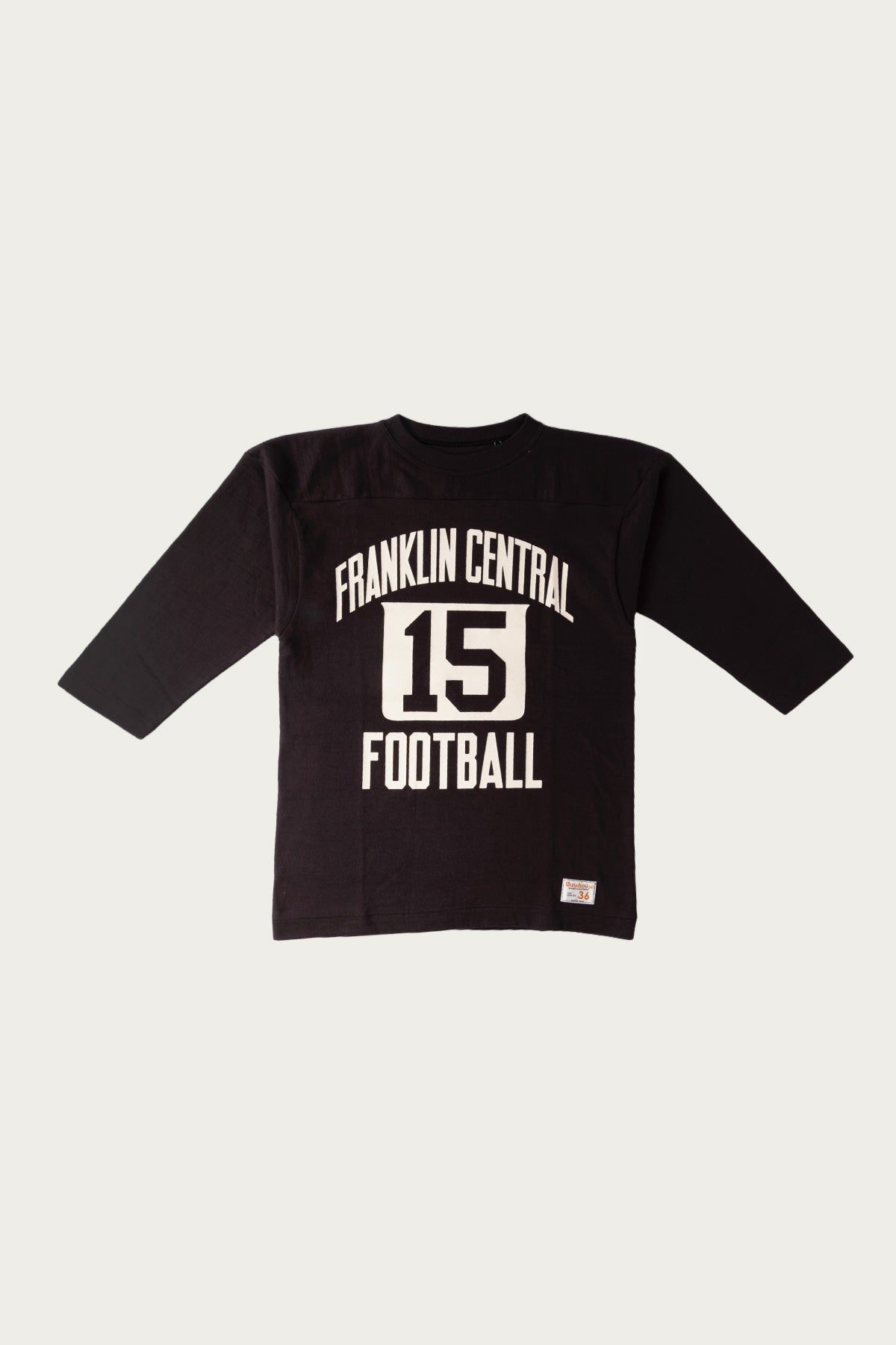Warehouse & Co. - 3/4 Sleeve Football Tee Franklin Central - Sumikuro - Canoe Club