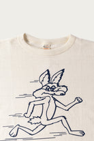 Warehouse & Co. - Coyote Baseball Tee L/S - Cream/Navy - Canoe Club