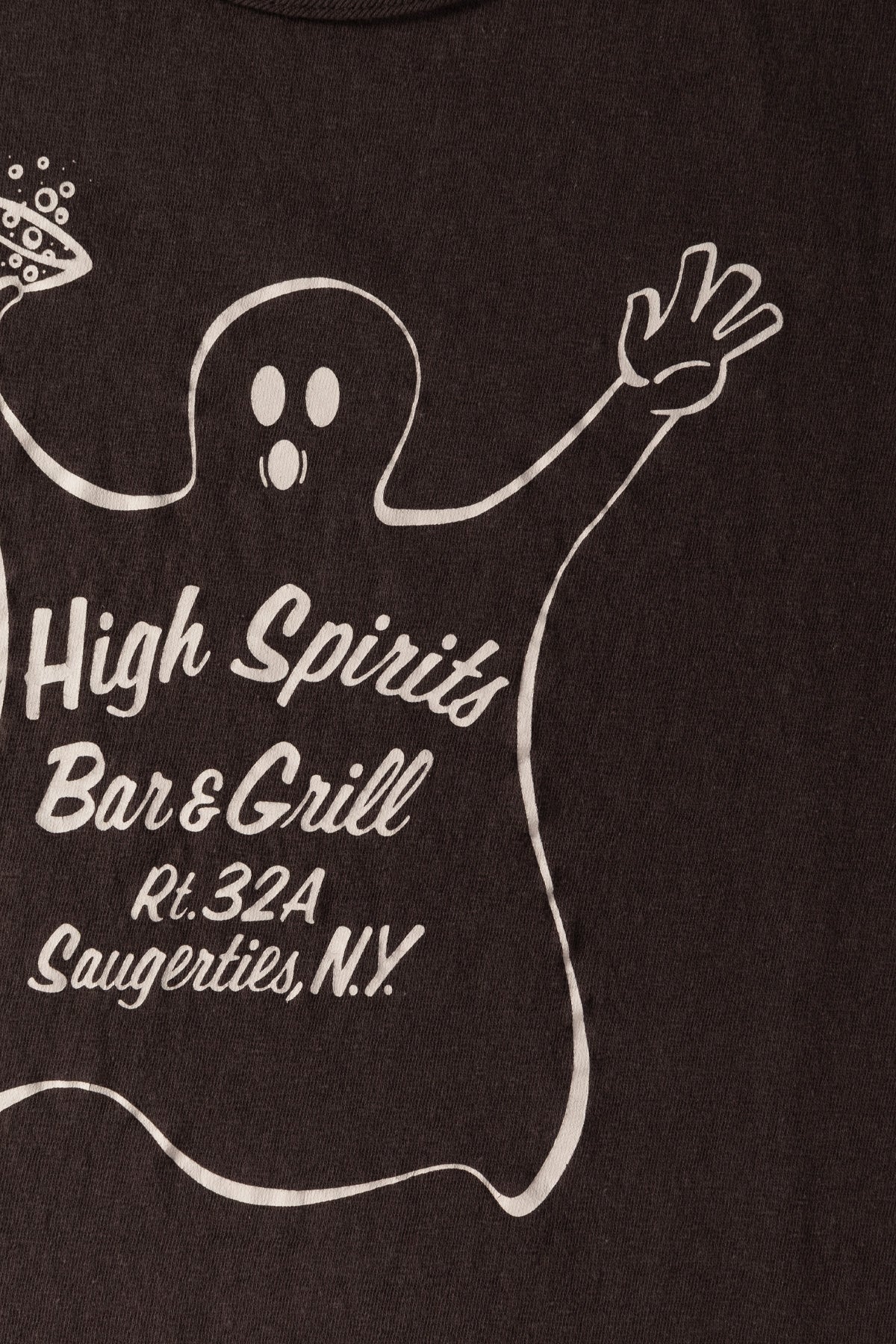 Warehouse & Co. - High Spirits T-Shirt - Charcoal - Canoe Club