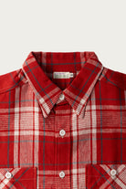 Warehouse & Co. - Longsleeve Check Workshirt - Red - Canoe Club