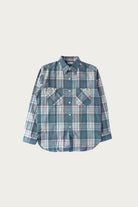 Warehouse & Co. - Longsleeve Large Check Workshirt - Sax - Canoe Club