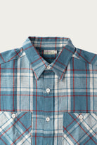 Warehouse & Co. - Longsleeve Large Check Workshirt - Sax - Canoe Club