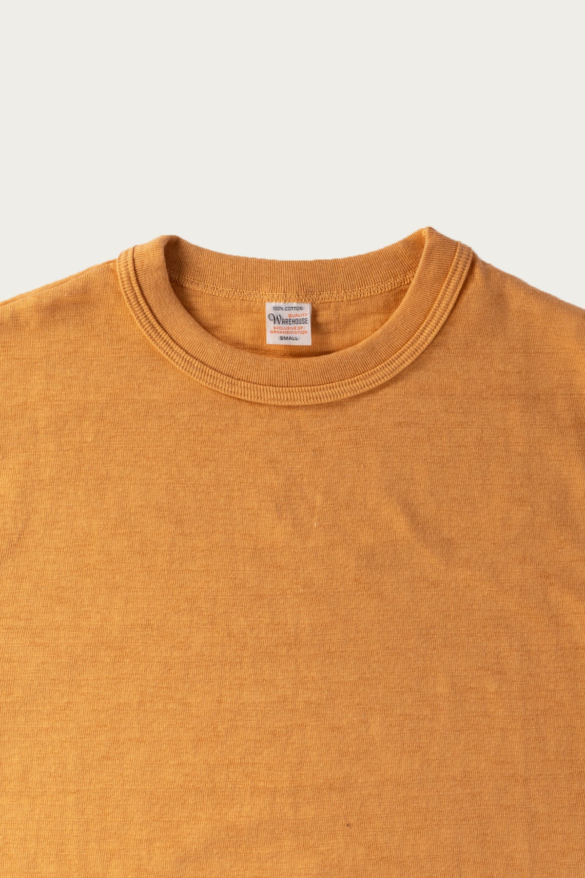 Warehouse & Co. - Plain Tee - Orange - Canoe Club