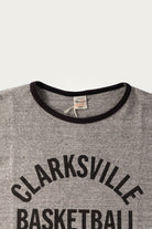 Warehouse & Co. - Ringer T Clarksville - Heather Grey/Sumi - Canoe Club