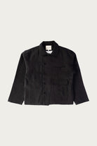 William Frederick - Airport Jacket - Black Butcher Linen - Canoe Club