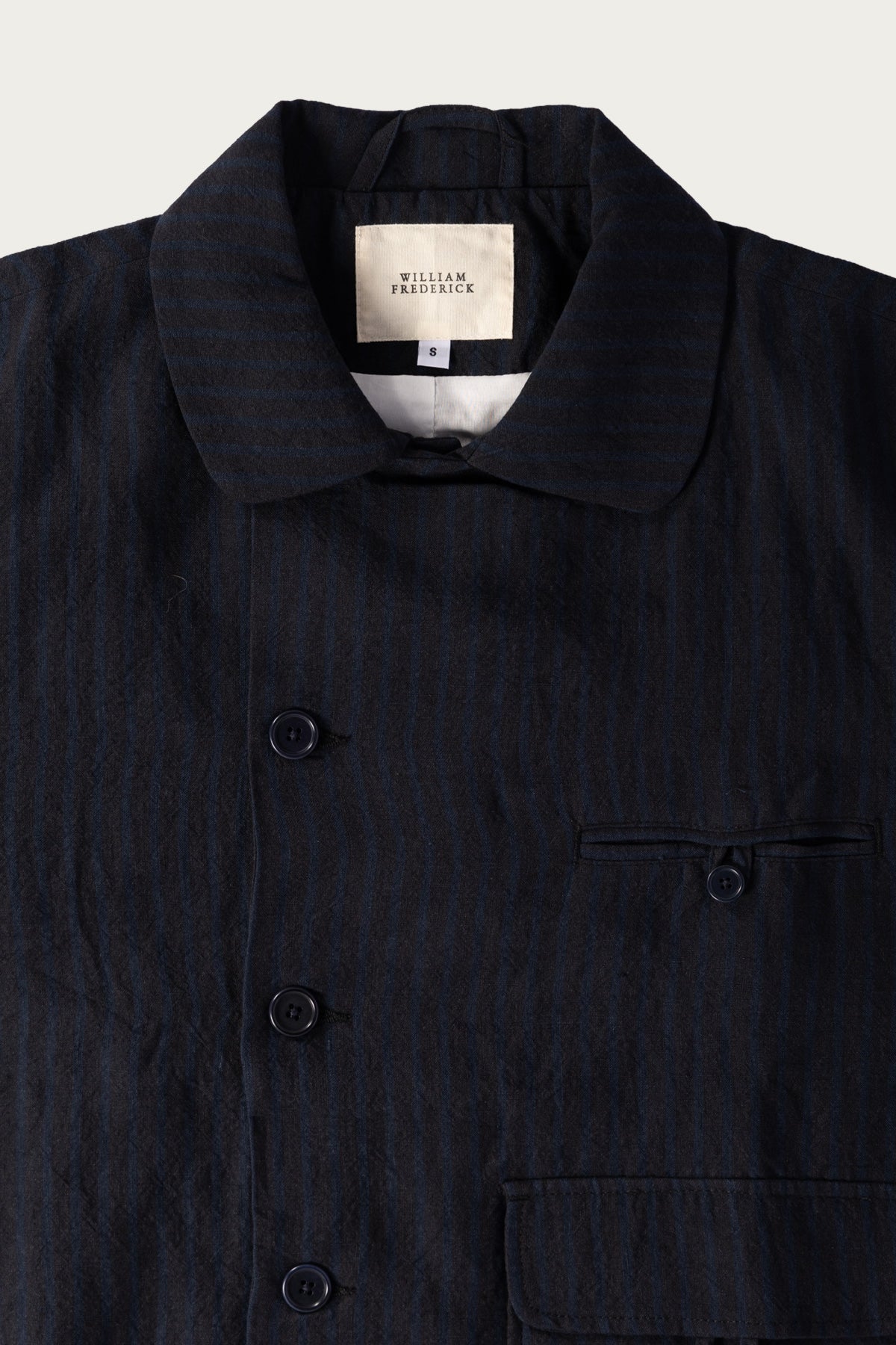 William Frederick - Airport Jacket - Ink Stripe - Canoe Club