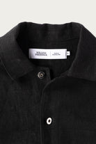 William Frederick - Cafe Jacket - Black Butcher Linen - Canoe Club