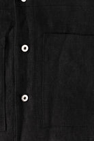 William Frederick - Cafe Jacket - Black Butcher Linen - Canoe Club