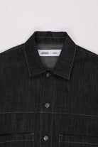 William Frederick - Cafe Jacket - Black Japanese Denim - Canoe Club
