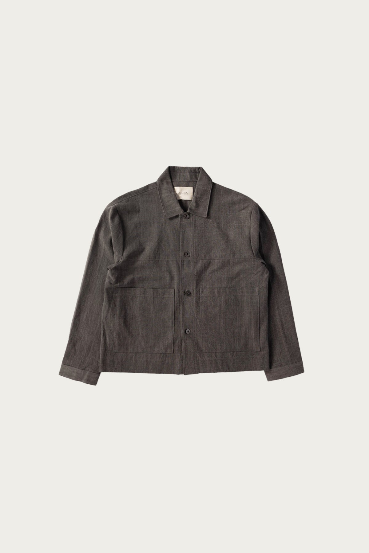 William Frederick - Café Jacket - Sumi Ink Dyed Slub Cotton - Canoe Club