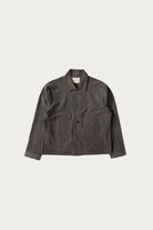 William Frederick - Café Jacket - Sumi Ink Dyed Slub Cotton - Canoe Club