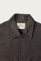 William Frederick - Café Jacket - Sumi Ink Dyed Slub Cotton - Canoe Club