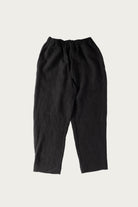 William Frederick - Cafe Pants - Black Butcher Linen - Canoe Club
