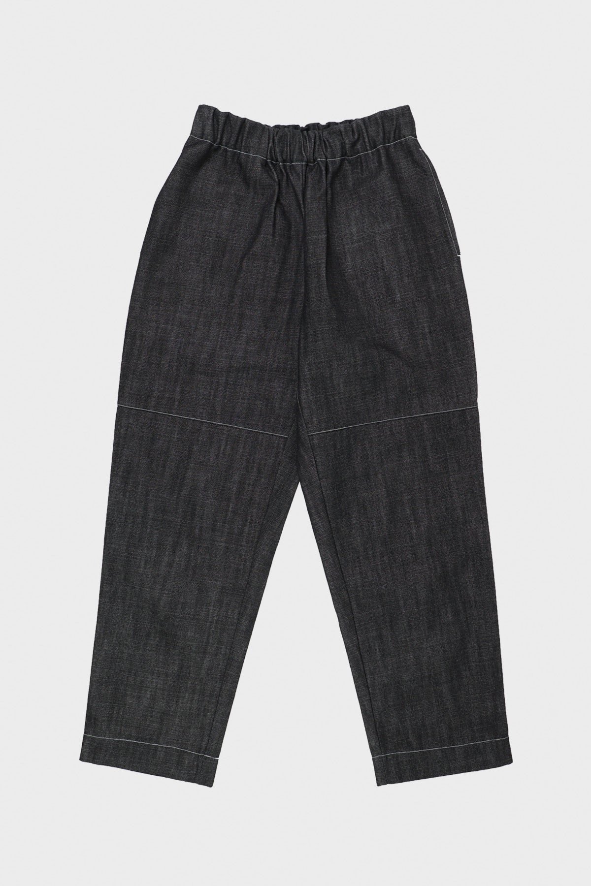 William Frederick - Cafe Pant - Black Japanese Denim - Canoe Club