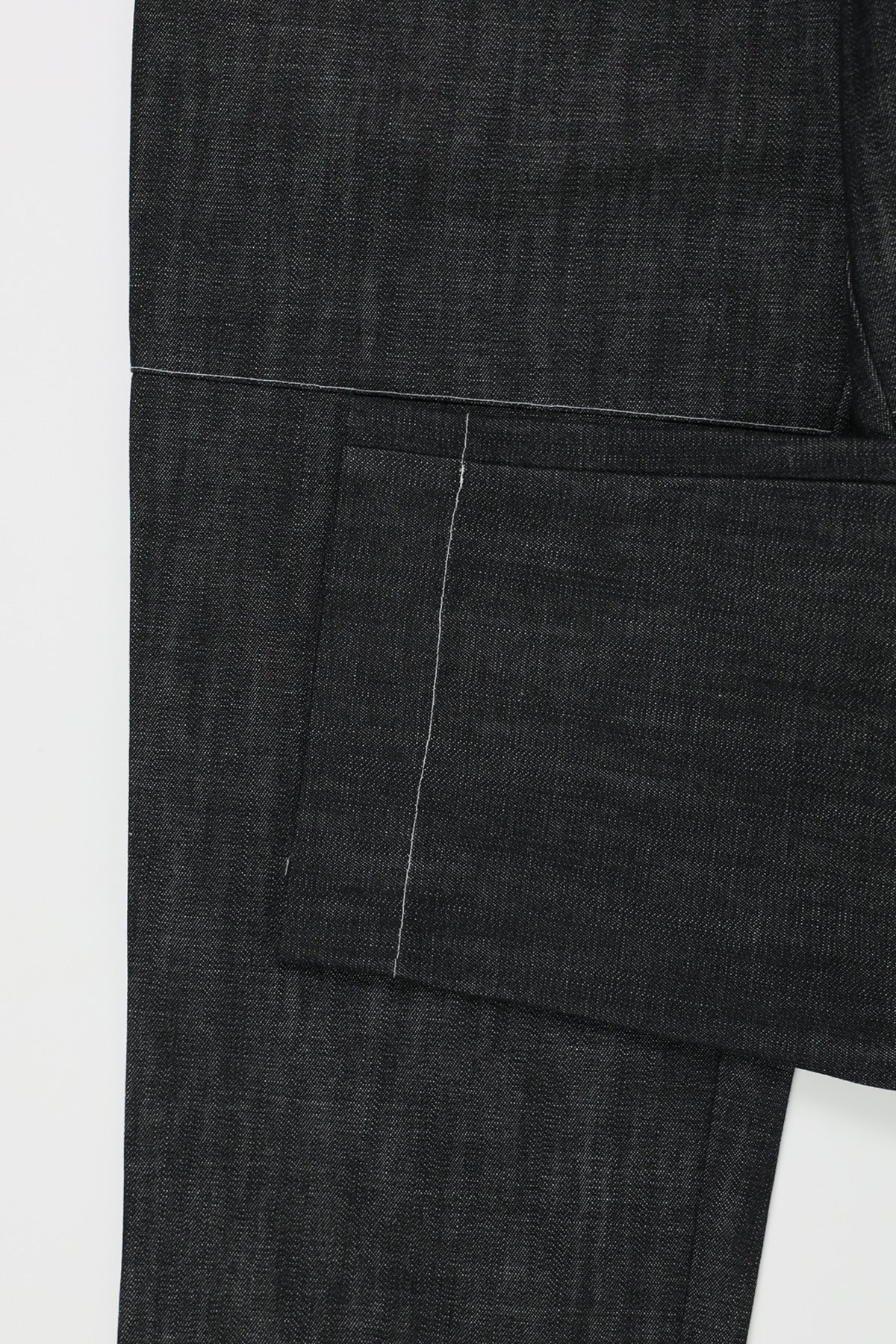 William Frederick - Cafe Pant - Black Japanese Denim - Canoe Club