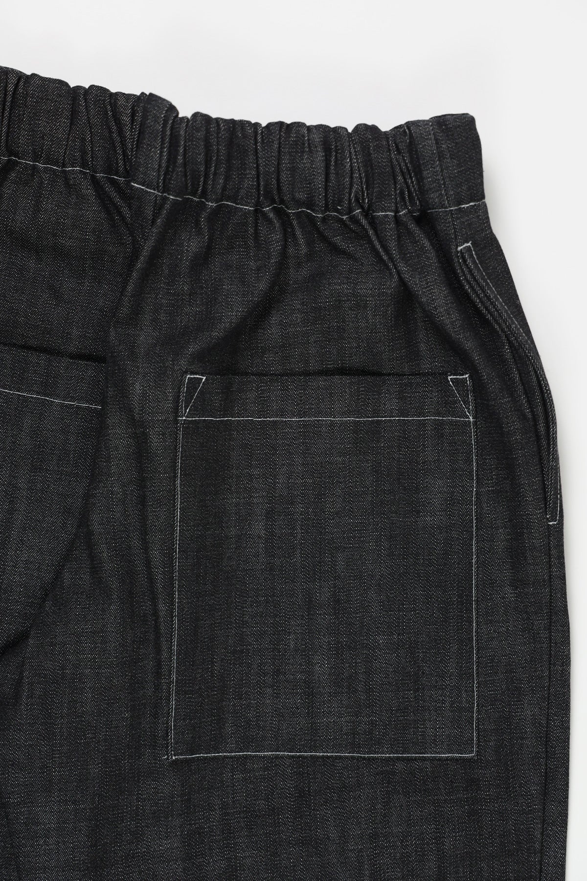 William Frederick - Cafe Pant - Black Japanese Denim - Canoe Club