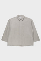 William Frederick - Cafe Shirt - Cream/Sage Check - Canoe Club