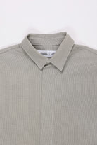 William Frederick - Cafe Shirt - Cream/Sage Check - Canoe Club
